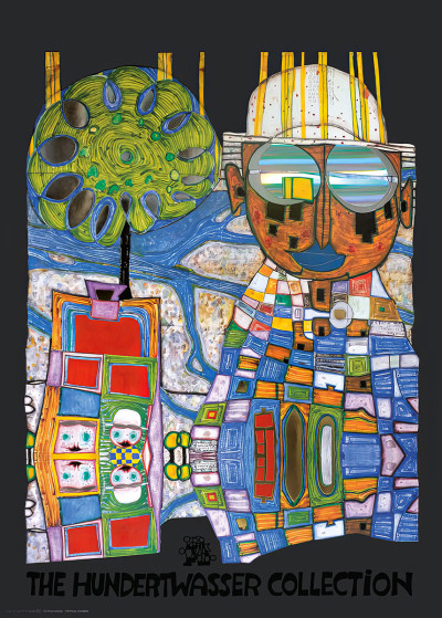Tropenchinese von Friedensreich Hundertwasser